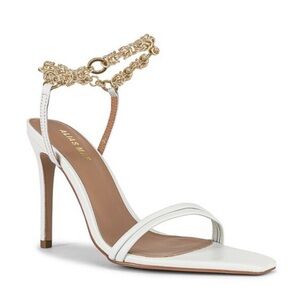 Alias Mae Isha chain dress sandals in ivory leather